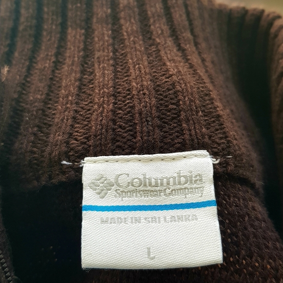 Columbia Quarter Zip Knit Sweater - Picture 2 of 3